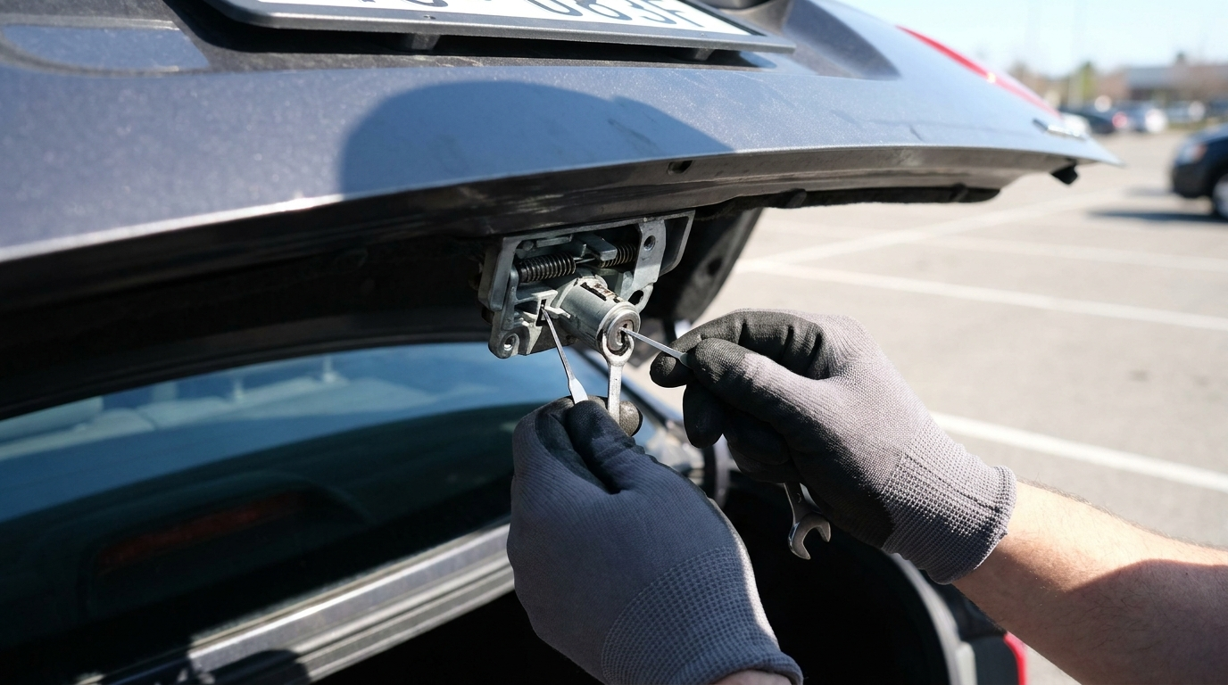Locked Keys In Trunk